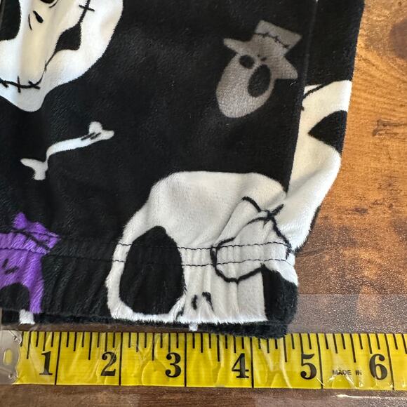 Disney Jack Skellington Pajama Pants Large Nightmare Before Christmas Plush EUC - Picture 6 of 9